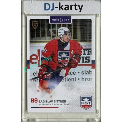 2025/26 Goal Cards Maxa liga #TRE-10 Ladislav Bittner Canvas
