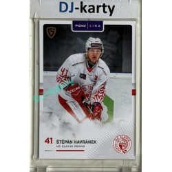 2025/26 Goal Cards Maxa liga #SLA-03 Štěpán Havránek Canvas