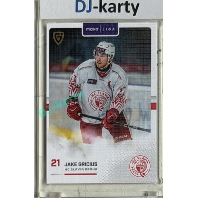 2025/26 Goal Cards Maxa liga #SLA-11 Jake Gricius Canvas