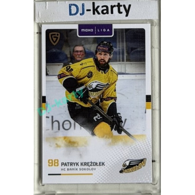 2025/26 Goal Cards Maxa liga #SOK-11 Patryk Krenžolek Canvas