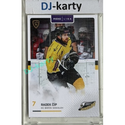 2025/26 Goal Cards Maxa liga #SOK-12 Radek Číp Canvas