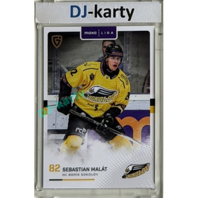 2025/26 Goal Cards Maxa liga #SOK-10 Sebastian Malát Canvas