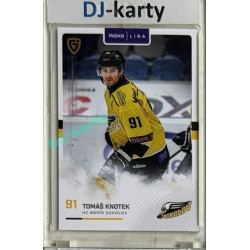 2025/26 Goal Cards Maxa liga #SOK-13 Tomáš Knotek Canvas