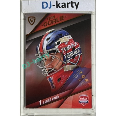 2025/26 Goal Cards Maxa liga #TG-20 Lukáš Pařík Goalies