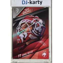 2025/26 Goal Cards Maxa liga #TG-30 Daniel Dolejš Goalies Parallel 15/15