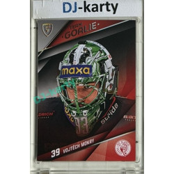 2025/26 Goal Cards Maxa liga #TG-03 Vojtěch Mokry Goalies Parallel 15/15