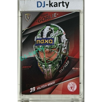 2025/26 Goal Cards Maxa liga #TG-03 Vojtěch Mokry Goalies Parallel 15/15