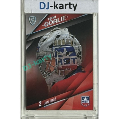 2025/26 Goal Cards Maxa liga #TG-07 Jan Brož Goalies Parallel 15/15