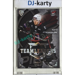 2025/26 Goal Cards Maxa liga #TL-06 Karri Forsblom Team Leaders Parallel 06/15