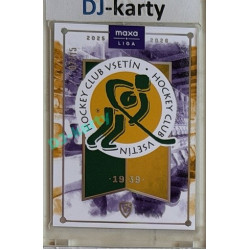 2025/26 Goal Cards Maxa liga #C-01 VHK Robe Vsetín Team Logo Parallel 7/15