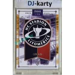 2025/26 Goal Cards Maxa liga #C-05 HC Stadion Litoměřice Team Logo Parallel 7/15