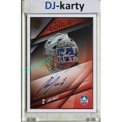 2025/26 Goal Cards Maxa liga #SG-31 Jan Brož Goalies Auto xx/25