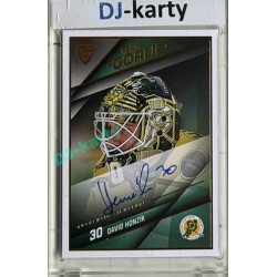 2025/26 Goal Cards Maxa liga #SG-03 David Honzík Goalies Auto xx/25