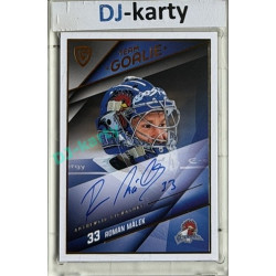 2025/26 Goal Cards Maxa liga #SG-14 Roman Málek Goalies Auto xx/25