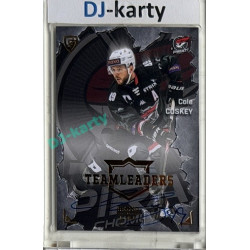2025/26 Goal Cards Maxa liga #TL-05 Cole Coskey Team Leaders Auto xx/25