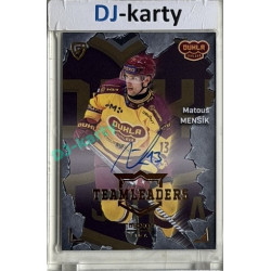 2025/26 Goal Cards Maxa liga #TL-17 Matouš Menšík Team Leaders Auto xx/25