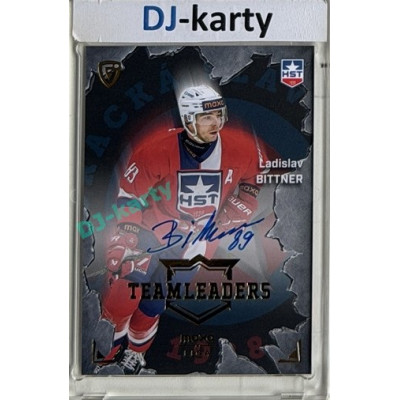 2025/26 Goal Cards Maxa liga #TL-11 Ladislav Bittner Team Leaders Auto xx/25