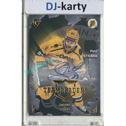 2025/26 Goal Cards Maxa liga #TL-10 Petr Straka Team Leaders Auto xx/25