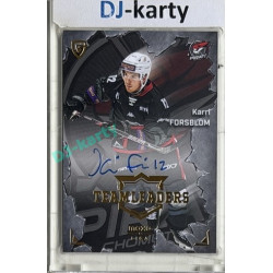 2025/26 Goal Cards Maxa liga #TL-06 Karri Forsblom Team Leaders Auto xx/25