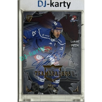 2025/26 Goal Cards Maxa liga #TL-27 Lukáš Pech Team Leaders Auto xx/25