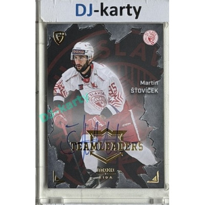2025/26 Goal Cards Maxa liga #TL-01 Martin Šťovíček Team Leaders Auto xx/25