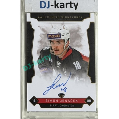 2025/26 Goal Cards Maxa liga #CHOM-3 Šimon Jenáček Signatures xx/25