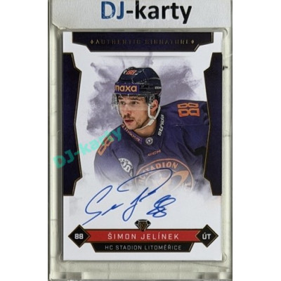 2025/26 Goal Cards Maxa liga #LIT-3 Šimon Jelínek Signatures xx/25
