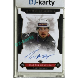 2025/26 Goal Cards Maxa liga #CHOM-5 Martin Havelka Signatures xx/25