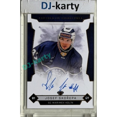 2025/26 Goal Cards Maxa liga #KOL-5 Josef Skořepa Signatures xx/25