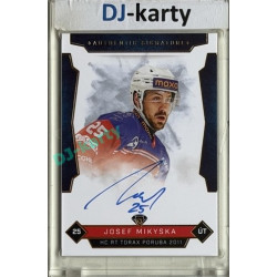 2025/26 Goal Cards Maxa liga #POR-5 Josef Mikyska Signatures xx/25