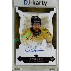 2025/26 Goal Cards Maxa liga #SOK-4 Radek Číp Signatures xx/25