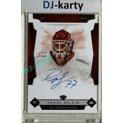 2025/26 Goal Cards Maxa liga #FMI-1 Daniel Dolejš Signatures xx/25