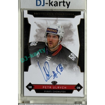 2025/26 Goal Cards Maxa liga #CHOM-4 Petr Ulrych Signatures xx/25