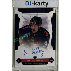 2025/26 Goal Cards Maxa liga #LIT-4 Jiří Suhrada Signatures Red 1/5
