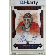 2025/26 Goal Cards Maxa liga #TRE-1 Jan Mičán Signatures Red 1/5