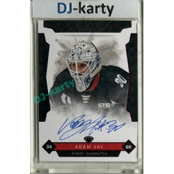 2025/26 Goal Cards Maxa liga #CHOM-10 Ádám Vay Signatures Red 1/5