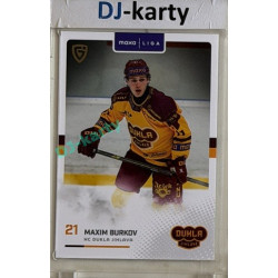 2025/26 Goal Cards Maxa liga #JIH-15 Maxim Burkov