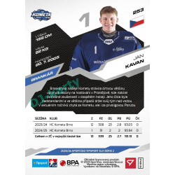 2025/26 Sportzoo ELH 2. serie #253 Jan Kavan