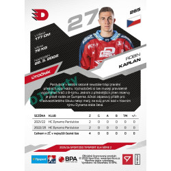 2025/26 Sportzoo ELH 2. serie #265 Robin Kaplan