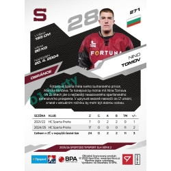 2025/26 Sportzoo ELH 2. serie #271 Nino Tomov