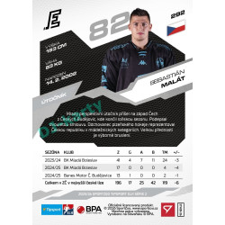 2025/26 Sportzoo ELH 2. serie #292 Sebastián Malát