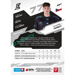 2025/26 Sportzoo ELH 2. serie #287 Ondřej Dorot
