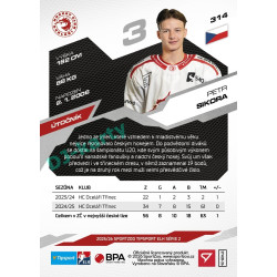 2025/26 Sportzoo ELH 2. serie #314 Petr Sikora