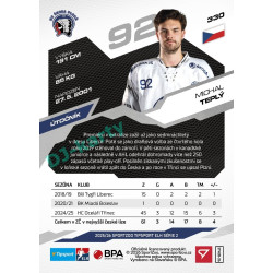 2025/26 Sportzoo ELH 2. serie #330 Michal Teplý