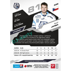 2025/26 Sportzoo ELH 2. serie #335 Filip Jansa