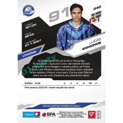 2025/26 Sportzoo ELH 2. serie #340 Lucas Edmonds