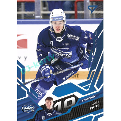 2025/26 Sportzoo ELH 2. serie #258 Jan Ekrt Azure Blue