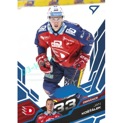 2025/26 Sportzoo ELH 2. serie #262 Jan Košťálek Azure Blue