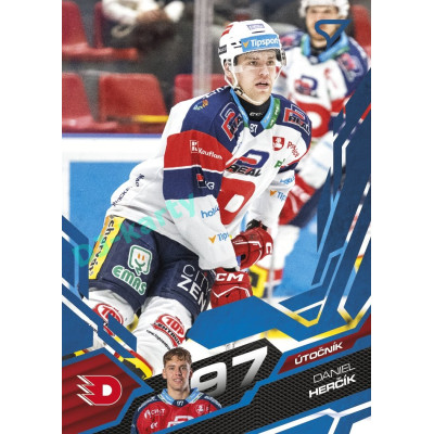 2025/26 Sportzoo ELH 2. serie #264 Daniel Herčík Azure Blue