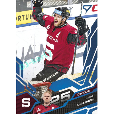 2025/26 Sportzoo ELH 2. serie #273 Jani Lajunen Azure Blue